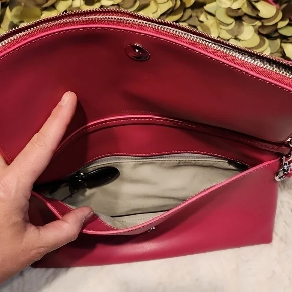NWT Rebecca Minkoff Pink Leather Purse​​​​​​​​ - Picture 7 of 9
